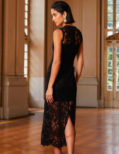 Chiara Midi Lace Dress