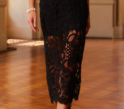 Chiara Midi Lace Dress